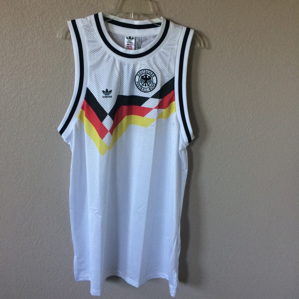 Adidas Germany Soccer Jersey tank dress white - Picture 2 of 8